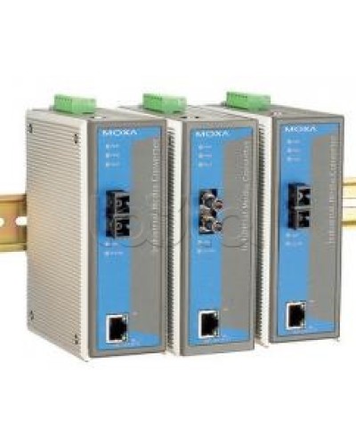 Медиаконвертер Ethernet 10/100BaseTX в 100BaseFX (ST) Moxa IMC-101-M-ST в Нижнем Тагиле Дополнительное оборудование для ОПС Pintop.ru
