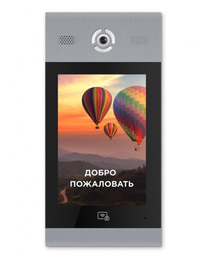 Видеопанель вызывная BAS-IP AA-14FB SILVER в Нижнем Тагиле Вызывные видеопанели малоабонентные Pintop.ru