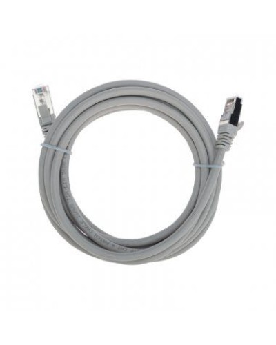 Патч-корд F/UTP, CAT 6, RJ45-RJ45, 26AWG, LSZH, серый, 3м REXANT 02-0210-3 в Нижнем Тагиле Патчкорды (медные) Pintop.ru