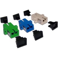 Адаптер оптический SC, OM3, симплексный LANMASTER LAN-SC-AM-OM3