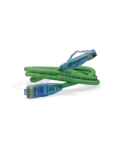 Патч-корд RJ45-RJ45, 4 пары, UTP, кат.6, LSZH (1,5м) Hyperline PC-LPM-UTP-RJ45-RJ45-C6-1.5M-LSZH-GN в Нижнем Тагиле Патчкорды (медные) Pintop.ru