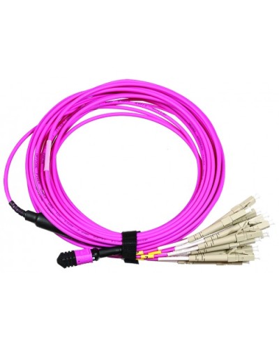 Сборка кабельная LANMASTER (LAN-12M-12LC/OM4-5.0) в Нижнем Тагиле Коннекторы Pintop.ru