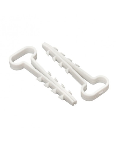 Дюбель-хомут (6х12 мм) для плоского кабеля белый (50 шт.) EKF PROxima (plc-cd-6x12w) в Нижнем Тагиле Крепеж: Дюбели, шурупы, саморезы Pintop.ru