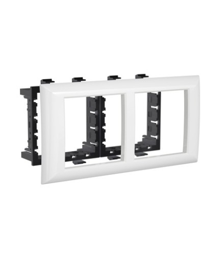 Рамка-суппорт Avanti белый для In-liner Front, 4 мод. DKC 4400914 в Нижнем Тагиле Аксессуары для лотков Pintop.ru