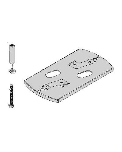 Монтажное основание BX Came 119RIY006 в Нижнем Тагиле Запчасти для шлагбаумов и автоматики Pintop.ru