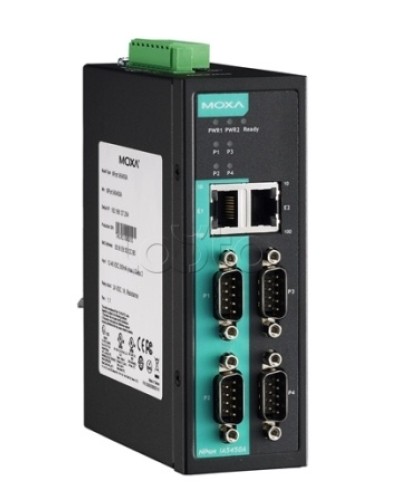 Сервер 4-портовый RS-232/422/485 в Ethernet Moxa NPort IA-5450A-T в Нижнем Тагиле Дополнительное оборудование для ОПС Pintop.ru