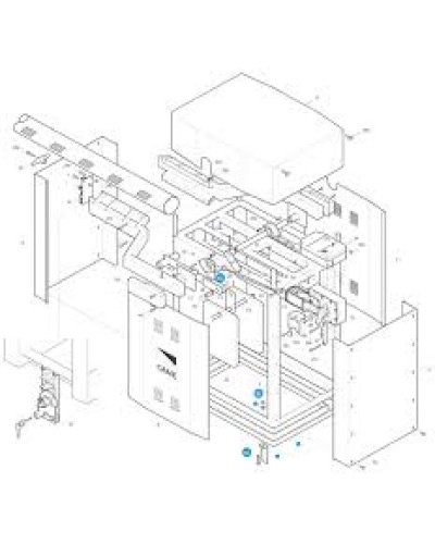 Корпус шлагбаума G4040I G4041I Came 119RIG172 в Нижнем Тагиле Запчасти для шлагбаумов и автоматики Pintop.ru