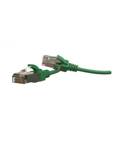 Патч-корд S/FTP Hyperline (PC-LPT-SFTP-RJ45-RJ45-C6-1.5M-LSZH-GN) в Нижнем Тагиле Патчкорды (медные) Pintop.ru