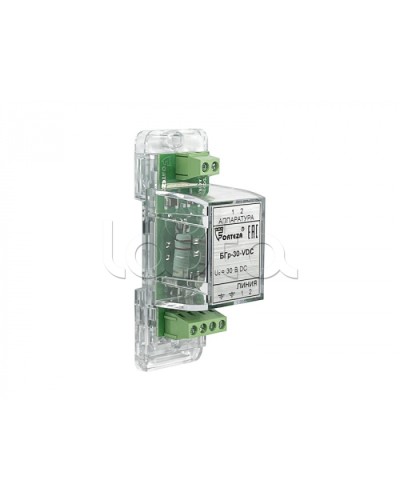 Устройство защиты от импульсных перенапряжений Forteza Блок БГр-30-VDC в Нижнем Тагиле Устройства защиты операционных процессоров (ОПС) Pintop.ru