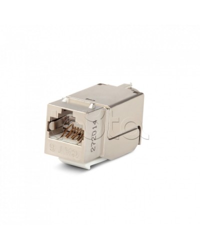 Вставка формата Keystone Jack Hyperline (KJ9-8P8C-C6-90-SH-F) в Нижнем Тагиле Кроссы оптические Pintop.ru