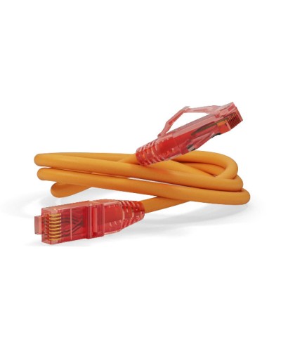 Патч-корд U/UTP Hyperline PC-LPM-UTP-RJ45-RJ45-C5e-5M-LSZH-OR в Нижнем Тагиле Патчкорды (медные) Pintop.ru