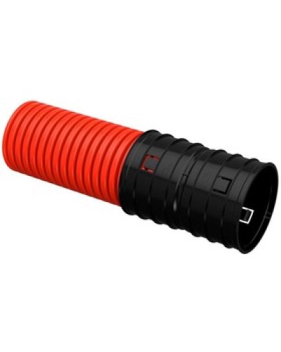 ELASTA Труба гофр. двустенная ПНД d=40мм красная (25м) IEK (EA-TG22-2-2-2-040-025-K04) в Нижнем Тагиле Труба гофрированная Pintop.ru