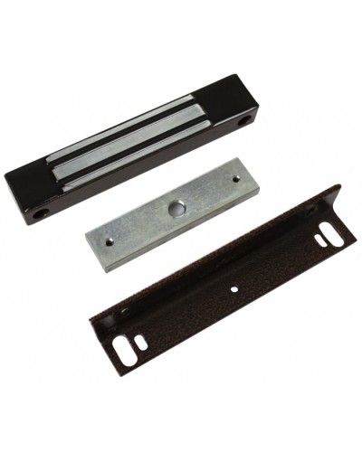 Замок электромагнитный влагозащищенный AccordTec ML-350N KB-2 с уголком (коричневый) в Нижнем Тагиле Электромагнитные замки Pintop.ru