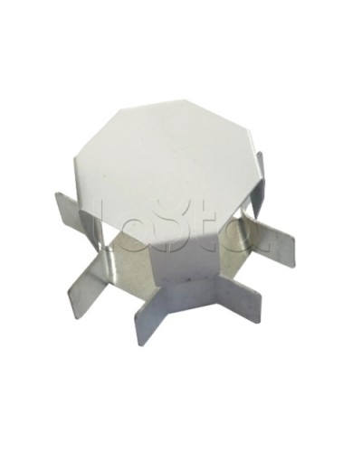 Соединитель ККМО Гефест Соединитель ККМО Угол 25 Х-образный металлический в Нижнем Тагиле Аксессуары для лотков Pintop.ru