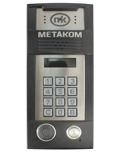 Блок вызова Метаком MК2018-TMRFV в Нижнем Тагиле Блоки вызова многоабонентные Pintop.ru