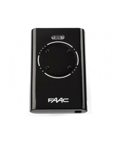 Брелок-передатчик 4-канальный Faac 7870101 (черный) в Нижнем Тагиле Устройства радиоуправления для шлагбаумов и автоматики Pintop.ru