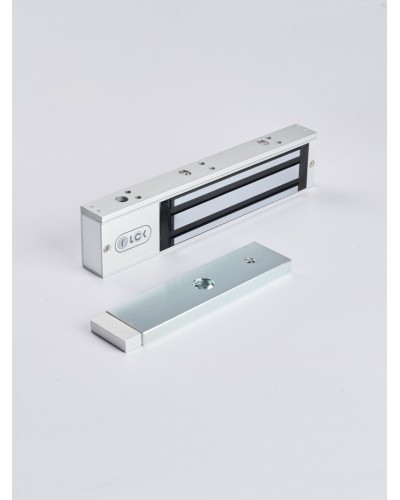 R-Lock RL-EM280-LSS - Электромагнитный замкок, 280кг, DC12/24B, цвет серебристый сатинированный алюминий RAL 7047, два датчика втроены в корпус замка: датчик Холла и магнито-контактный датчик в Нижнем Тагиле Электромагнитные замки Pintop.ru