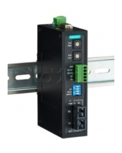 Конвертер RS-232/422/485 в одномодовое оптоволокно (SС разъем) с сертификатом IECEx Moxa ICF-1150-S-SC-IEX в Нижнем Тагиле Дополнительное оборудование для ОПС Pintop.ru