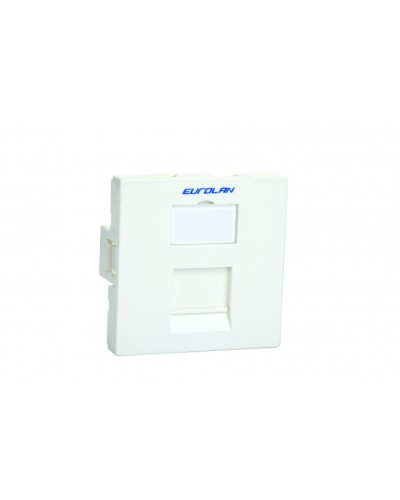 Адаптер 22,5х45 Eurolan 16B-45-02WT в Нижнем Тагиле Аксессуары для кабель-канала Pintop.ru