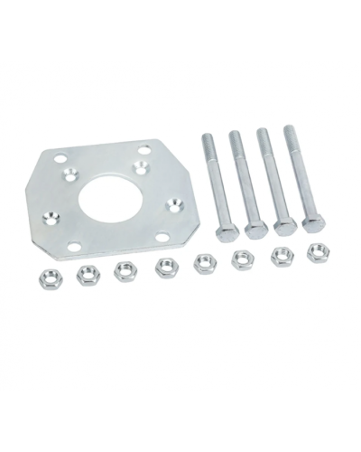 Пластина монтажная с анкерами для стойки Faac 737100 в Нижнем Тагиле Запчасти для шлагбаумов и автоматики Pintop.ru