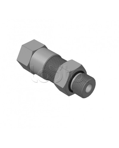 Кабельный ввод для бронированного кабеля с уплотнением внутренней оболочки кабеля резьбой G1/2, внешним диаметром кабеля Dm=14-18 мм и проходным диаметром кабеля d=8-12 мм Спектрон КВБ-18/12-М-G1/2 в Нижнем Тагиле Аксессуары для кабель-канала Pintop.ru