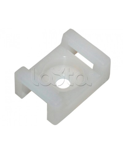 Площадка под винт 21.9x15.9мм (д. 5мм) для стяжки (100 шт) Hyperline TM-3S10C в Нижнем Тагиле Стяжки-хомуты Pintop.ru