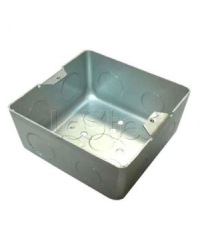 Коробка для люков LUK/1.5BR, LUK/1.5AL в пол, металлическая для заливки в бетон Экопласт 70116 в Нижнем Тагиле Системы лючков и колонн Pintop.ru