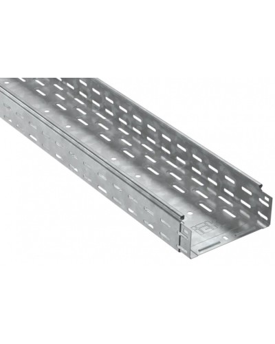 ESCA Лоток перфорированный 80х300х3000-1,0 HDZ IEK (CLP10-080-300-100-3-M-HDZ) в Нижнем Тагиле Кабельные лотки Pintop.ru