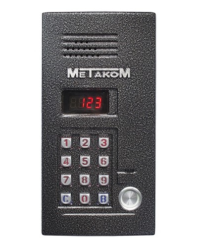 Блок вызова домофона Метаком MK2012-TM4EV в Нижнем Тагиле Блоки вызова многоабонентные Pintop.ru