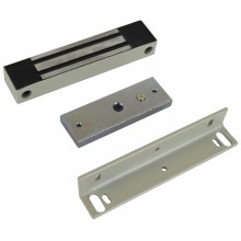 Замок электромагнитный влагозащищенный AccordTec ML-100K (белый) с уголком