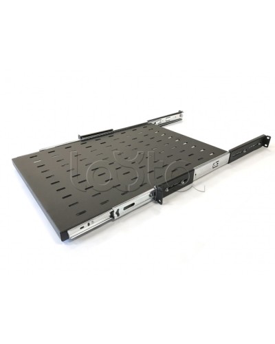 Полка выдвижная Hyperline (TSS3-450-RAL9004) в Нижнем Тагиле Полки для шкафов и стоек Pintop.ru