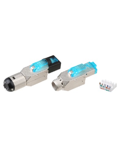 Разъем полевой оконцовки Hyperline PLUD-8P8C-S-C8-SH в Нижнем Тагиле Коннекторы и разъемы Pintop.ru