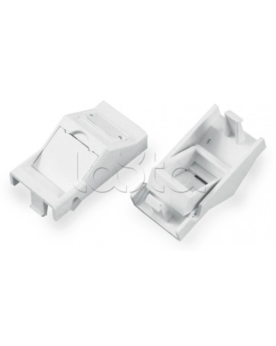 Вставка угловая 45x22.5 для 1 модуля формата Keystone Jack Hyperline SIP2A-1K-M45-22.5 в Нижнем Тагиле Модули Keystone Pintop.ru