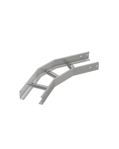 Угол лестничный горизонтальный 45 гр. 80х400х2,0 мм HD85 N КМ-профиль (LGL45-80-400-2.0 HD85 N) в Нижнем Тагиле Аксессуары для лотков Pintop.ru