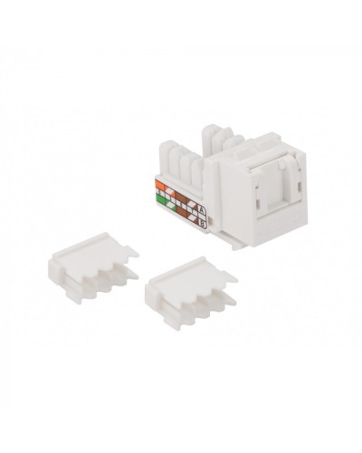 Модуль Keystone LANMASTER LAN-OK45U5E/90P-WH в Нижнем Тагиле Коннекторы Pintop.ru