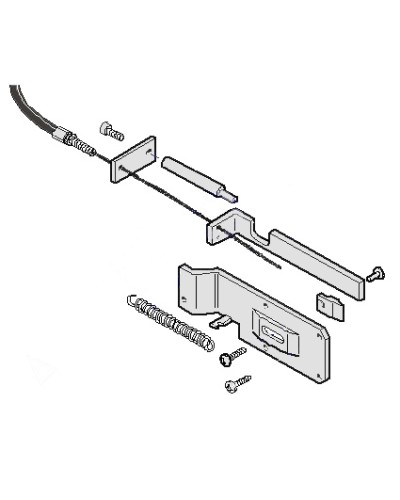 Механизм разблокировки G12000 Came 119RIG103 в Нижнем Тагиле Запчасти для шлагбаумов и автоматики Pintop.ru