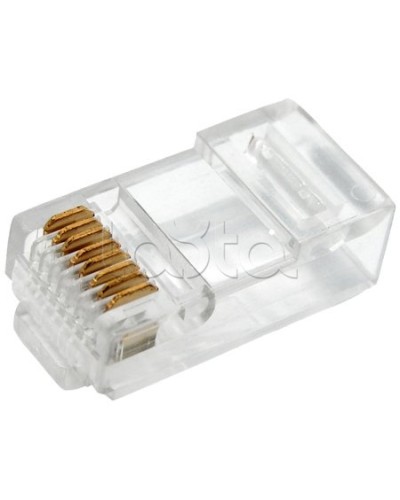 Разъем RJ-45 8P8C, кат. 5е (100шт/уп) REXANT 05-1021 в Нижнем Тагиле Коннекторы и разъемы Pintop.ru
