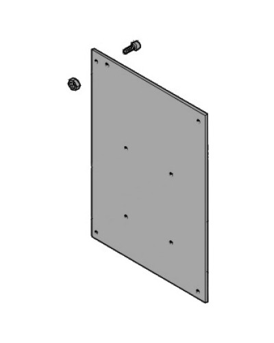 Пластина крепления блока управления BY-3500T Came 119RIY064 в Нижнем Тагиле Запчасти для шлагбаумов и автоматики Pintop.ru