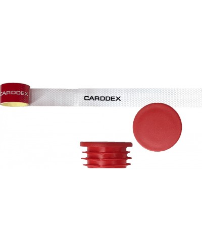 Комплект для стрел (наклейки + заглушки) CARDDEX RS-04B в Нижнем Тагиле Запчасти для шлагбаумов и автоматики Pintop.ru