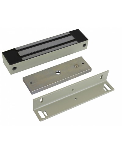 Замок электромагнитный влагозащищенный AccordTec ML-295K (белый) с уголком в Нижнем Тагиле Электромагнитные замки Pintop.ru