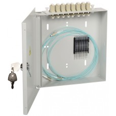 Кросс укомплектованный настенный LC (duplex) 8 портов (OM3) ITK FOBX8-N-8LCUD03