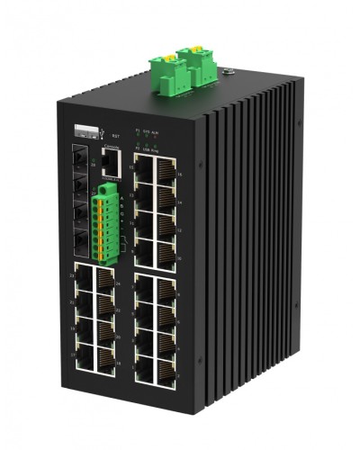 Управляемый промышленный L2+ коммутатор Gigalink GL-SW-G207-24P4ST-I(BT) в Нижнем Тагиле Коммутаторы Pintop.ru