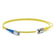 Патч-корд волоконно-оптический Hyperline FC-S2-9-ST/UR-ST/UR-H-20M-LSZH-YL