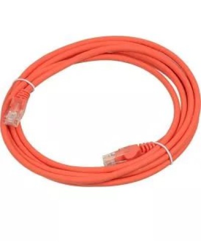 Патч-корд RJ45 - RJ45, 4 пары, UTP, категория 6, 2 м, оранжевый, LSZH LANMASTER LAN-PC45/U6-2.0-OR в Нижнем Тагиле Патч-корды и пигтейлы Pintop.ru