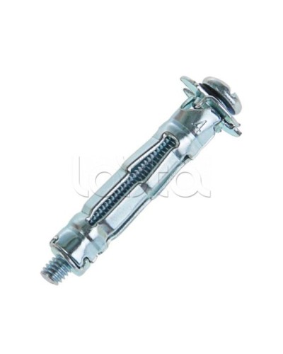 Дюбель металлический Молли с винтом 4x6x38 (250шт) Экопласт (47235) в Нижнем Тагиле Крепеж: Дюбели, шурупы, саморезы Pintop.ru