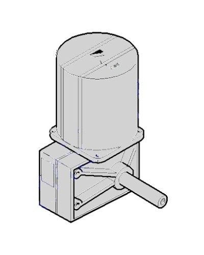 Моторедуктор CAT-X Came 119RIX023 в Нижнем Тагиле Запчасти для шлагбаумов и автоматики Pintop.ru
