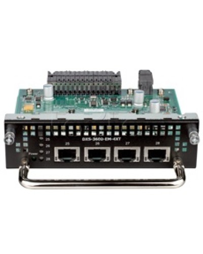 Модуль расширения с 4 портами D-Link DXS-3600-EM-4XT/A1A в Нижнем Тагиле Дополнительное оборудование для сетей Pintop.ru