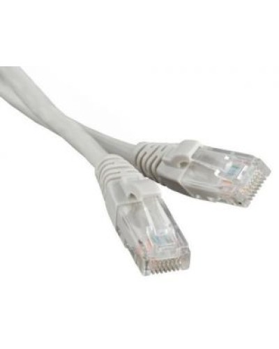 Патч-корд RJ45 - RJ45, 4 пары, UTP, категория 5е, 5 м, серый, LSZH LANMASTER LAN-PC45/U5E-5.0-GY в Нижнем Тагиле Патч-корды и пигтейлы Pintop.ru