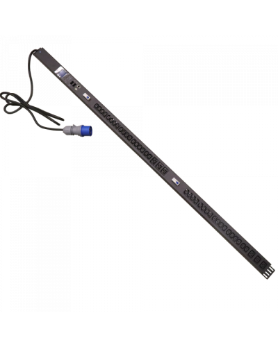 Блок розеток верт. 32A / 250V, 6xC19 + 36xC13, шнур 3.0 м, разъем IEC309 TWT (TWT-PDVMT1-6x36-32A) в Нижнем Тагиле Блоки розеток Pintop.ru