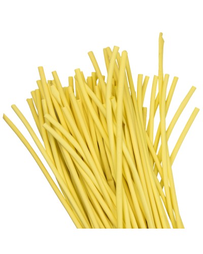 Термоусаживаемая трубка ТУТ нг 4/2 желтая в отрезках по 1м EKF PROxima (tut-4-y-1m) в Нижнем Тагиле Аксессуары для кабель-канала Pintop.ru